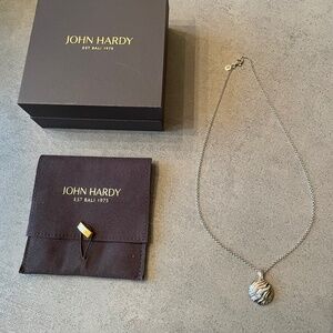 John Hardy Lahar Diamond Necklace Pendant